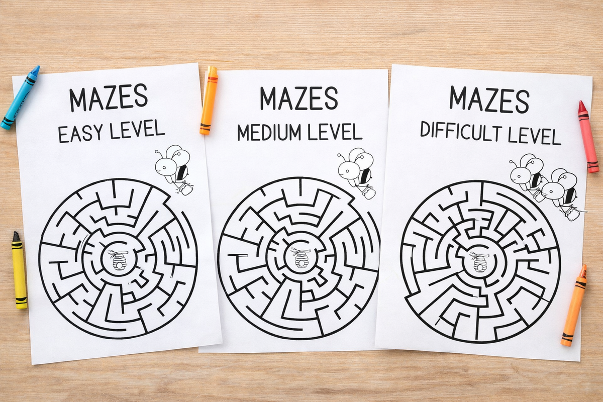 Brain Twisters: Fun Mazes & Riddles for Curious Kids / The Puzzle Playground