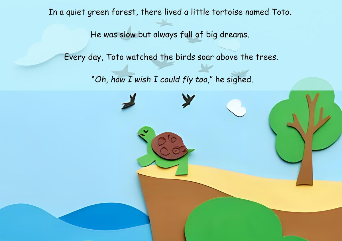 The Tortoise Who Soared Through The Sky Jungle